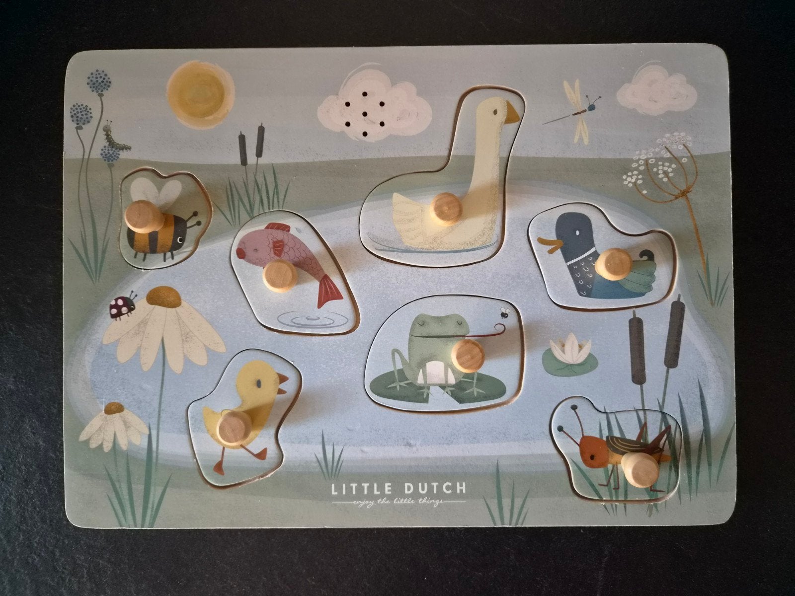 little dutch geluiden puzzel, Ophalen, 6 maanden tot 2 jaar