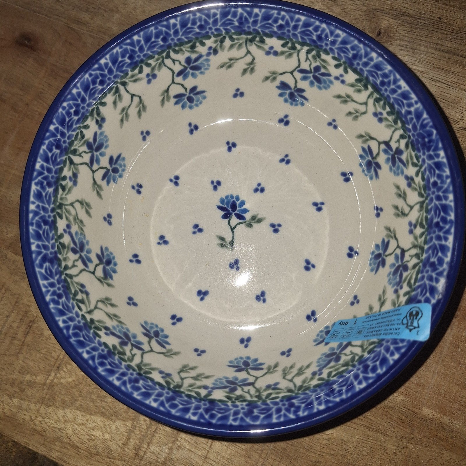 Schaaltje 16x6,5 cm Bunzlau Castle Pools keramiek-nieuw, Keramiek, Nieuw, Ophalen of Verzenden, Schaal of Schalen