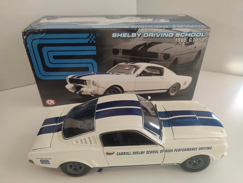 ACME Shelby GT350 driving school ford Mustang 1:18 1965, Ophalen of Verzenden, Nieuw, Overige merken