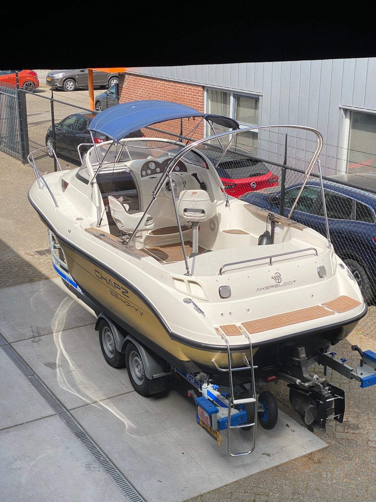 Quicksilver 6.30 4.3ltr mpi kalf trailer !!, Ophalen, Overige merken, Binnenboordmotor, Zo goed als nieuw