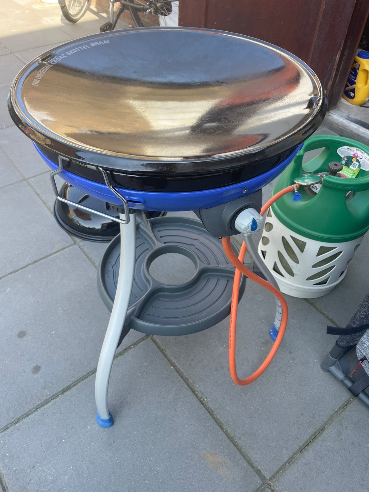 Skottel, Ophalen, Gebruikt