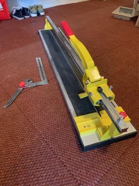 TOPEX Keramische Tegelsnijder 1000mm, Ophalen of Verzenden, Zo goed als nieuw