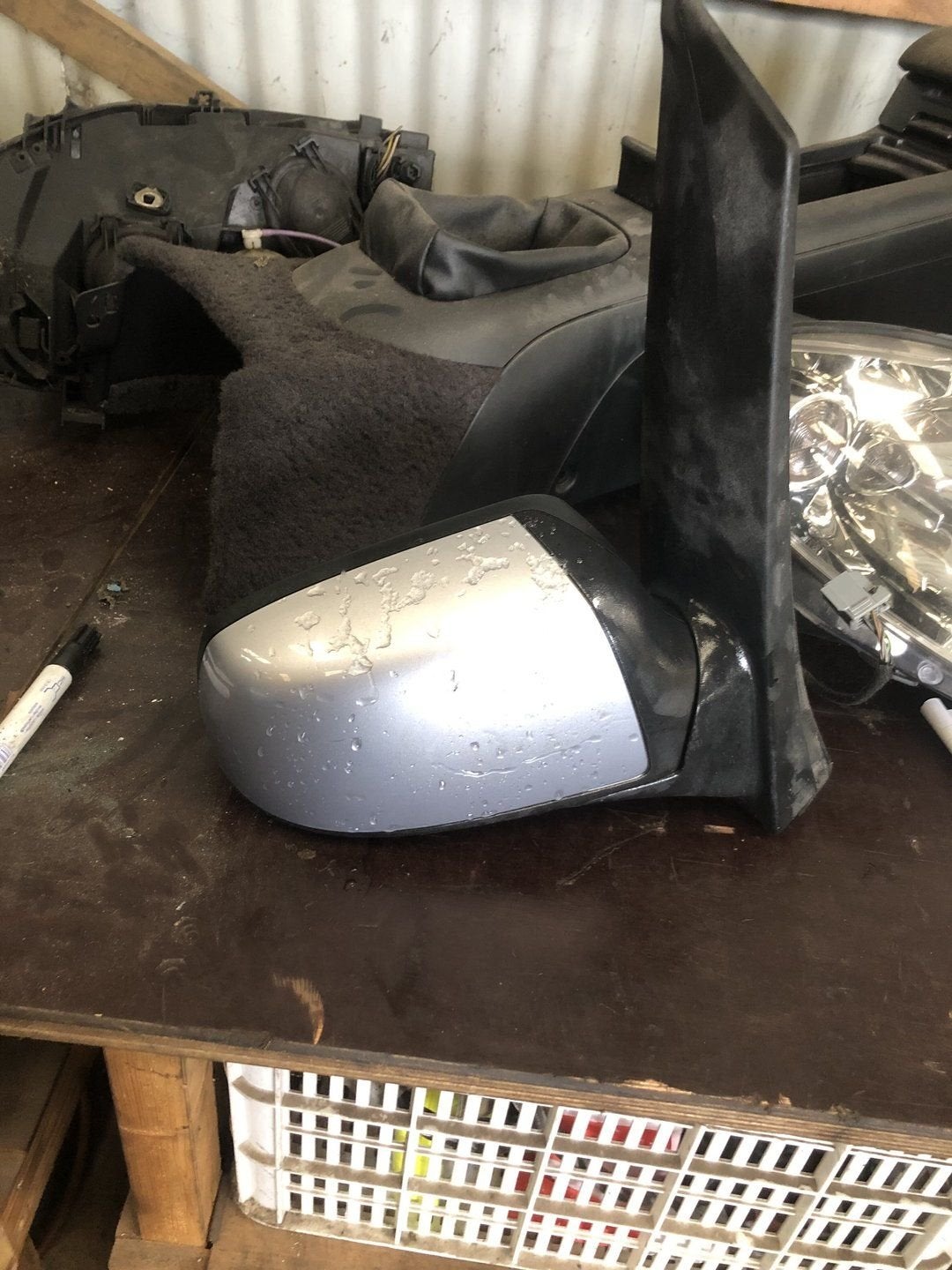 Rechter buitenspiegel Ford Focus C-Max bouwjaar 2004, Gebruikt, -, -, Ophalen of Verzenden