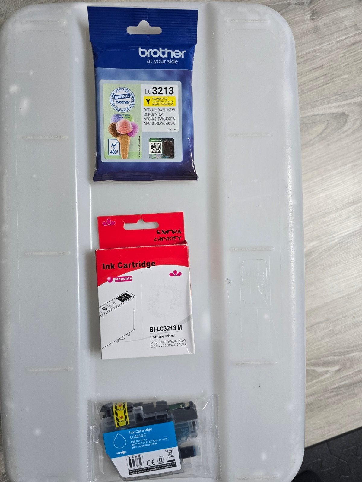 Brother LC3213 Inktcartridges (Geel, Magenta, Cyaan), Ophalen, Nieuw, Cartridge, Brother