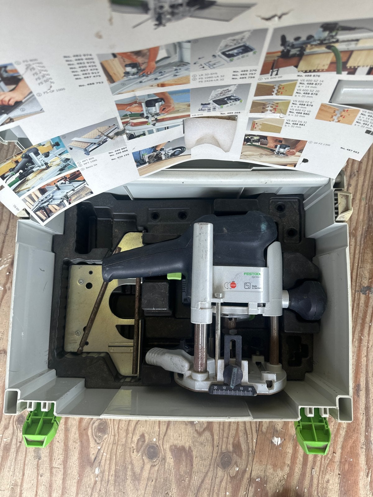 Festool Bovenfrees - OF1010EBQ - Krachtig en Nauwkeurig, Doe-het-zelf en Verbouw, Gereedschap | Freesmachines, Ophalen, Gebruikt