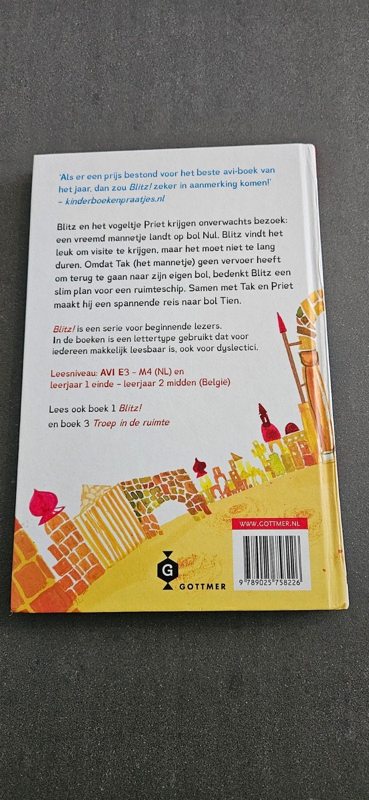 Blitz! Op bol Tien - Rian Visser & Lars Deltrap, Ophalen of Verzenden, Gelezen, Rian Visser & Lars Deltrap, Fictie algemeen