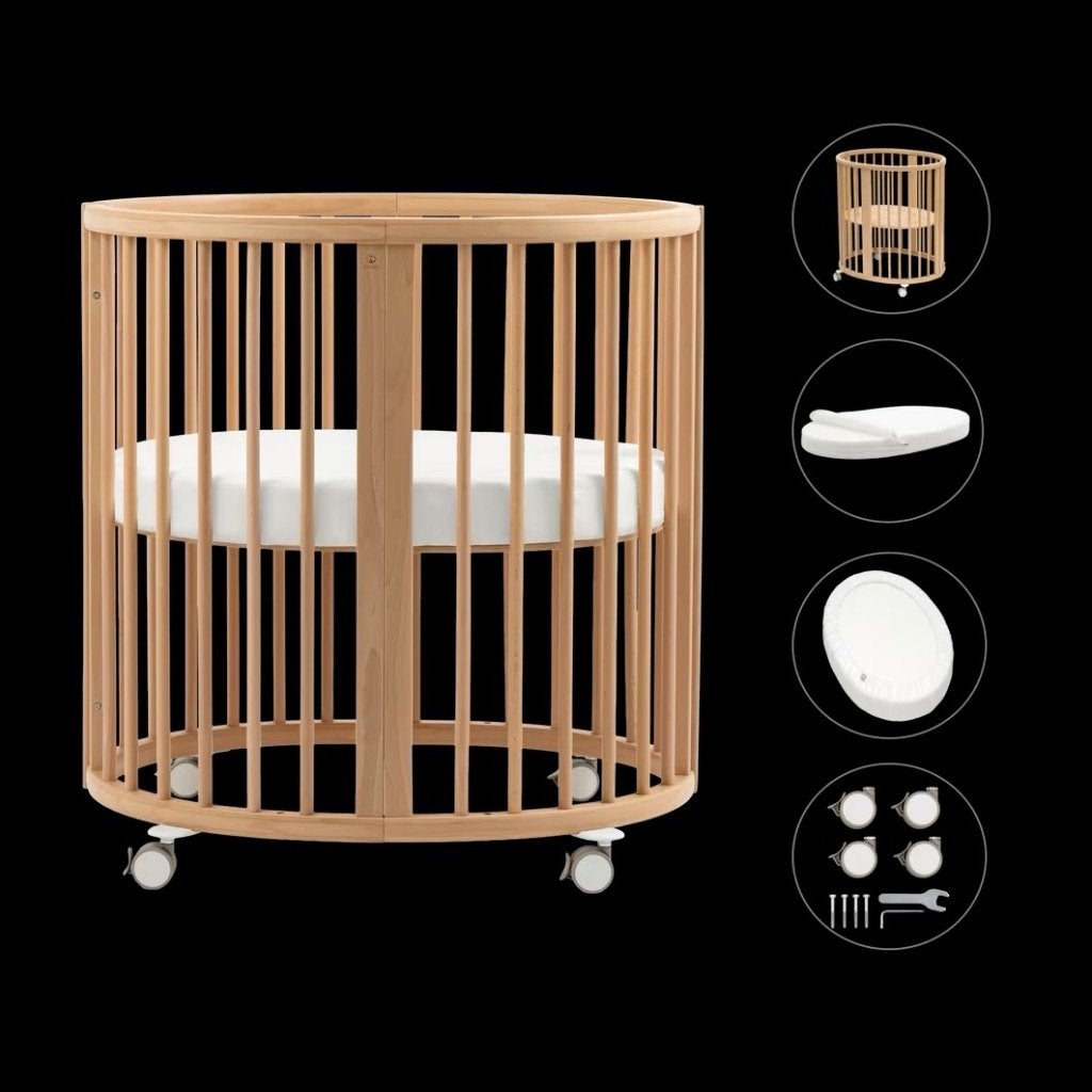 Stokke bed, Kinderen en Baby's, Babywiegjes en Ledikanten, Ophalen, Zo goed als nieuw, Ledikant