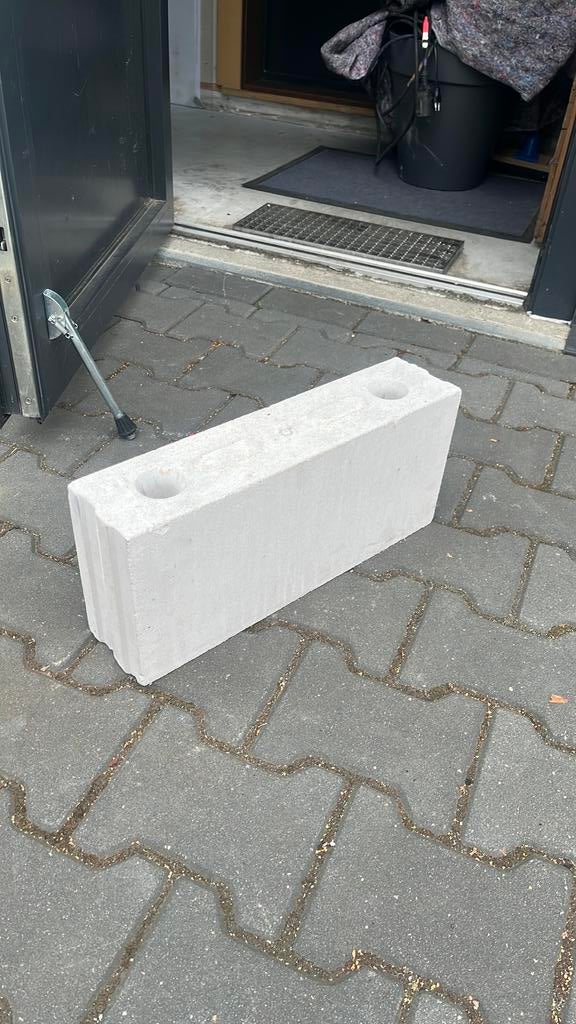 Kalkzandsteen lijmblokken 25x 100/198/437, 30 tot 80 cm, Radiator, Ophalen of Verzenden, Zo goed als nieuw