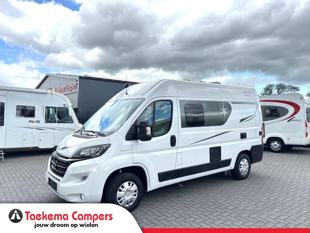 Karmann Dexter 540 Dwarsbed/2021/5.40M/Euro-6/140pk/Airco!, Caravans en Kamperen, Buscamper of Camperbus, Fiat, Bedrijf, Tot en met 3