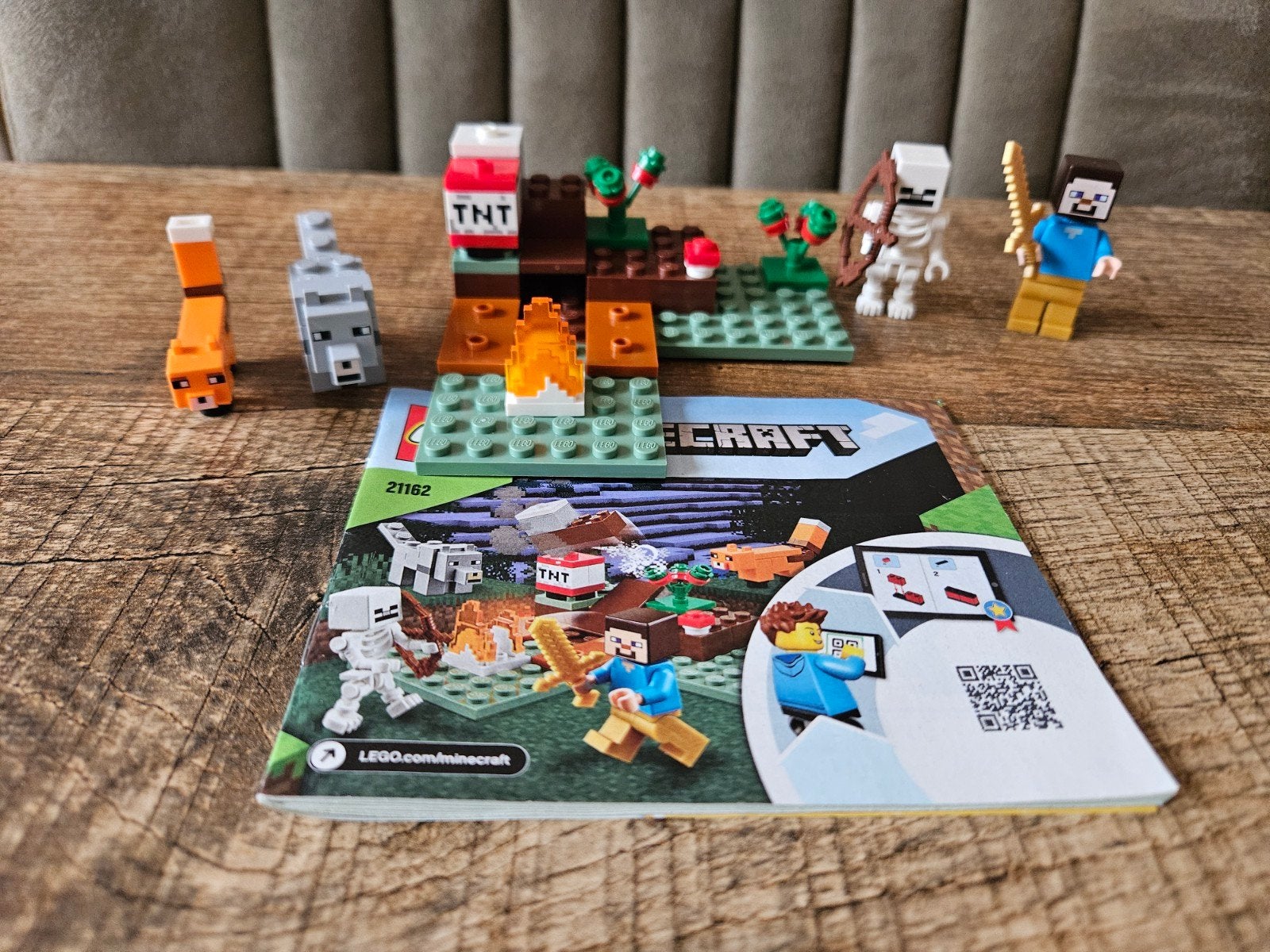 LEGO MINECRAFT 21162, Ophalen of Verzenden, Zo goed als nieuw, Complete set, Lego