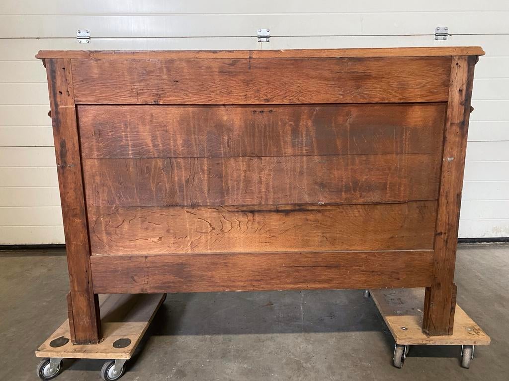 Antieke Eiken Commode / Kast met Lades, Antiek en Kunst, Ophalen