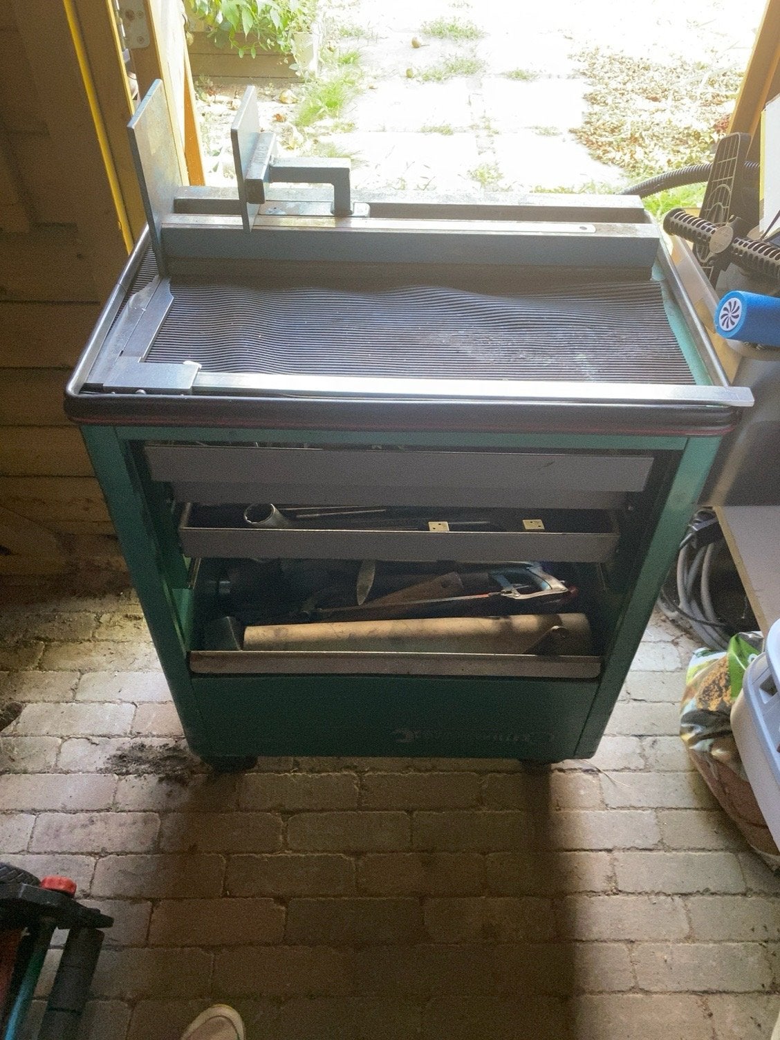 Gedore gereedschapskist met uitgebreide set, Ophalen, Gebruikt, Gereedschapsset, Gedore