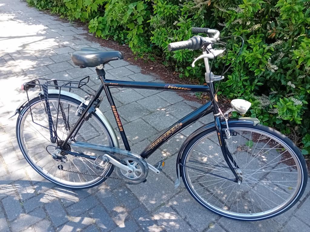 Goede herenfiets Ranger 28/60 igst, Fietsen en Brommers, Gebruikt, Velgrem, Versnellingen, Ophalen of Verzenden