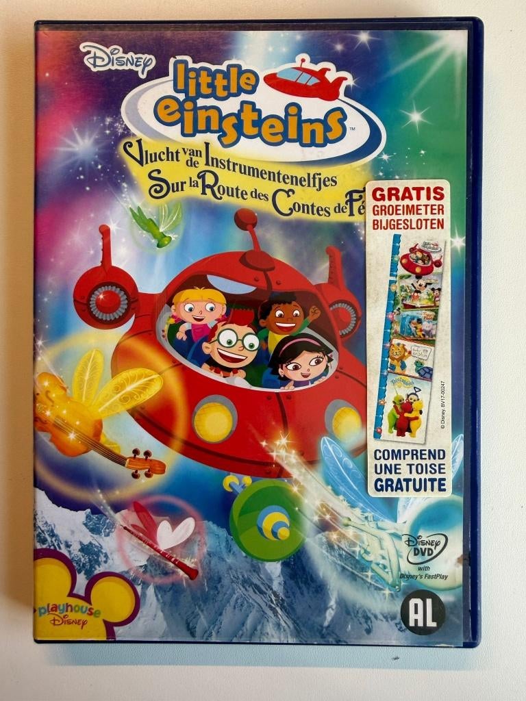 Little Einsteins - Vlucht Van De Instrumentenelfjes DVD | Ac, Alle leeftijden, Ophalen of Verzenden, Zo goed als nieuw, Amerikaans
