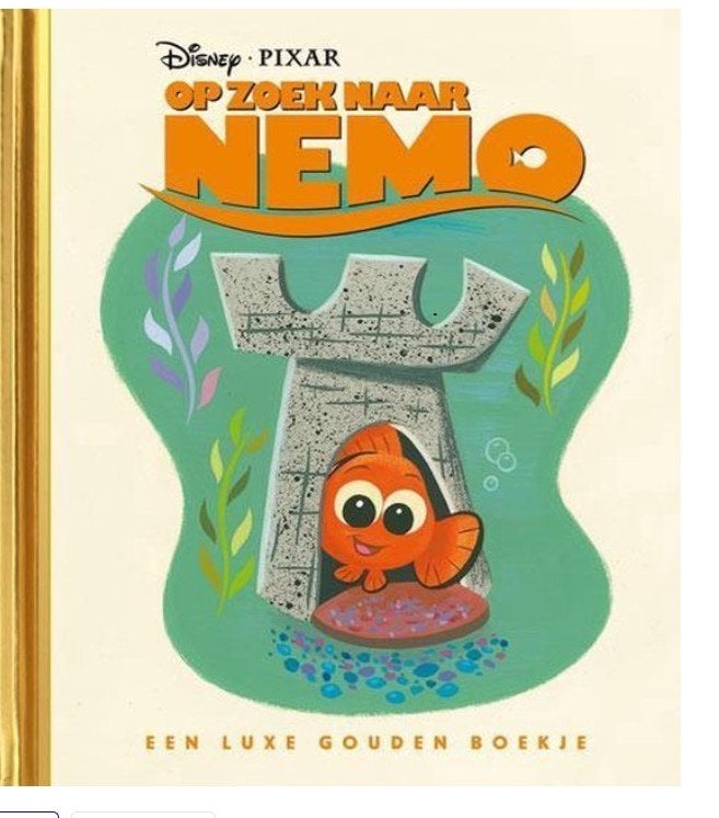 Disney gouden boekje: Op zoek naar Nemo, Verzamelen, Disney, Ophalen of Verzenden, Overige figuren, Zo goed als nieuw, Overige typen