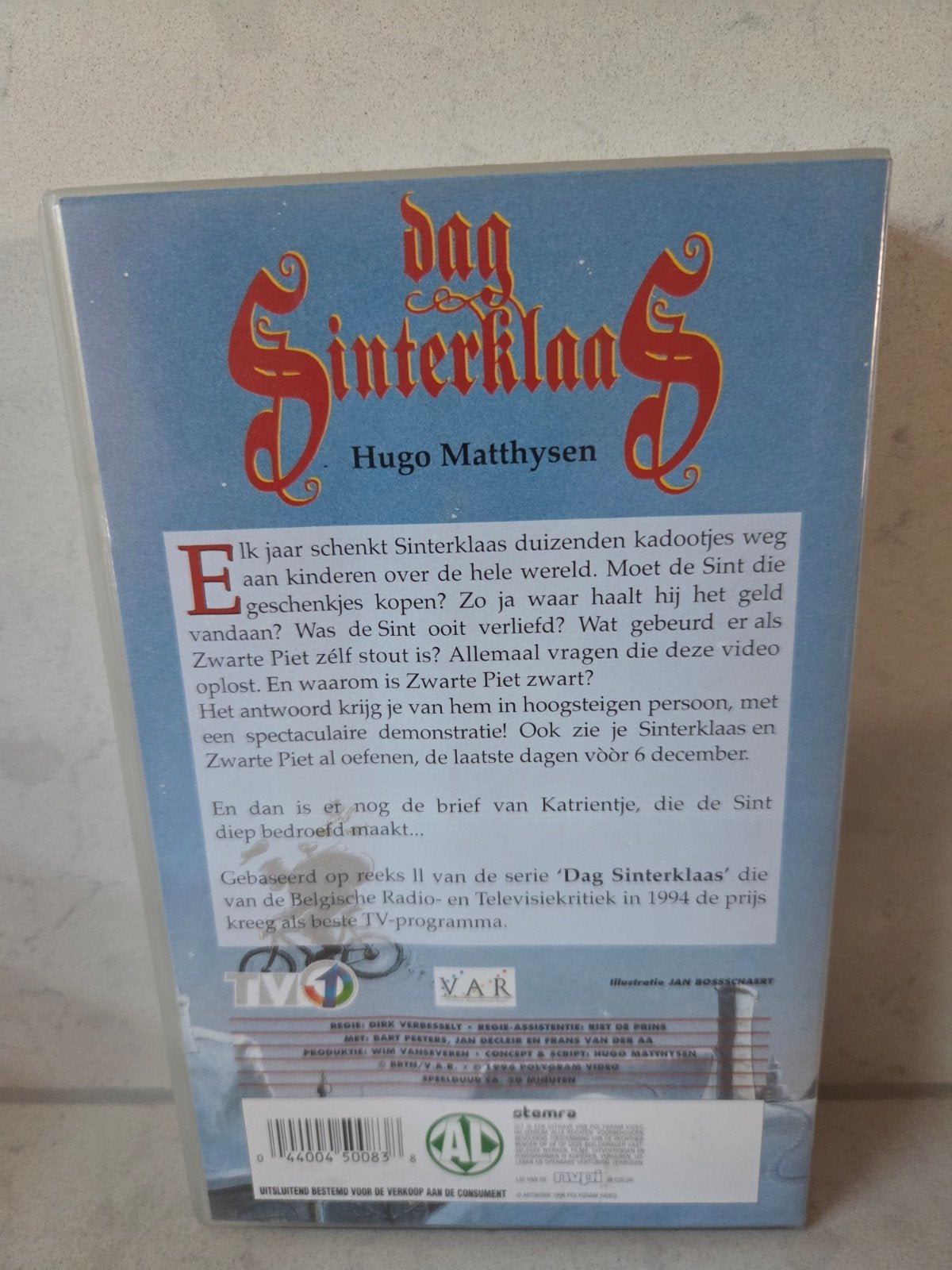 VHS - Dag Sinterklaas / Zwarte Piet - Peeters + Decleir, Ophalen of Verzenden