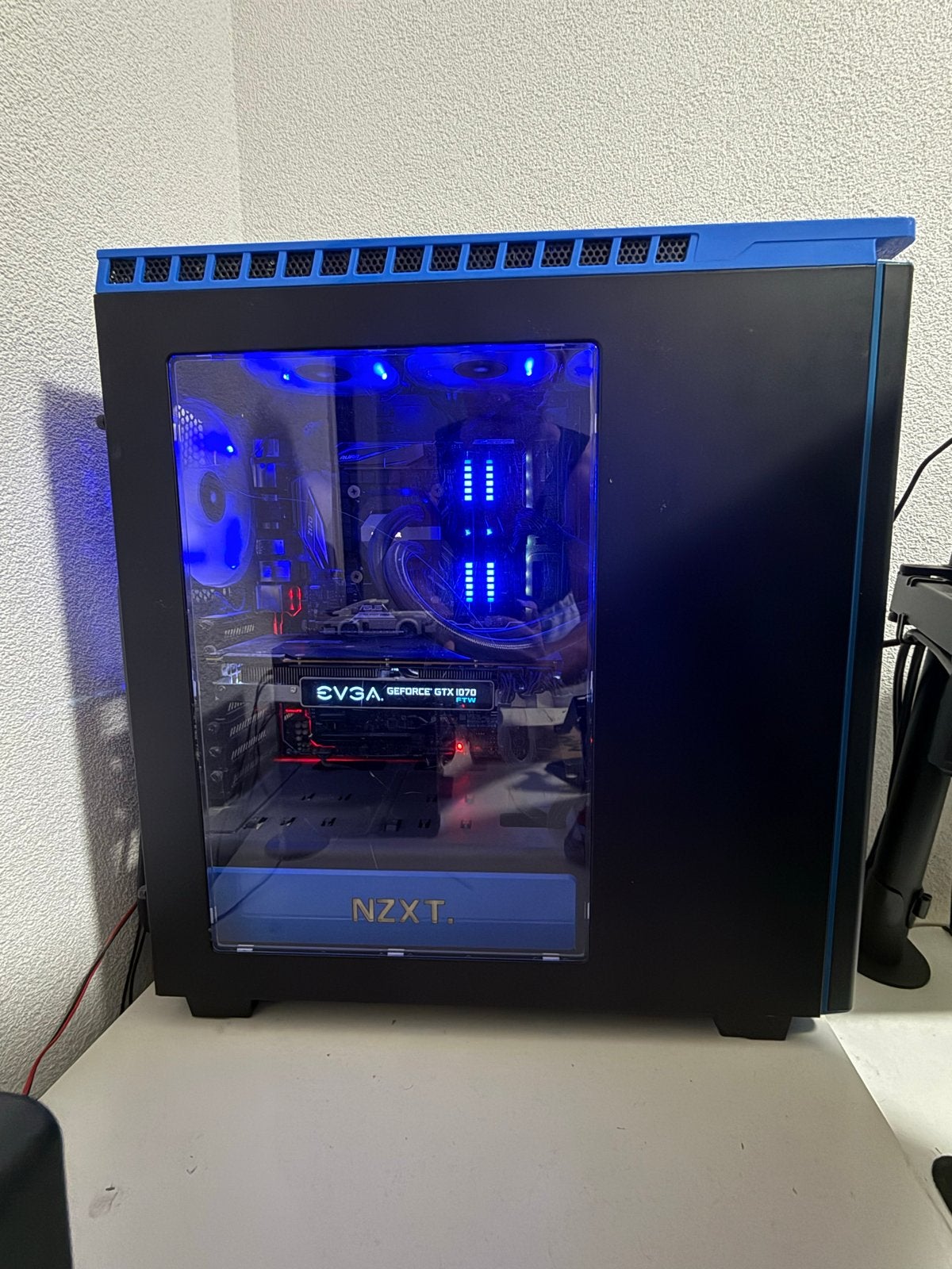 Gaming PC met EVGA GeForce GTX 1070 FTW, Gebruikt, Ophalen of Verzenden, Gaming, HDD