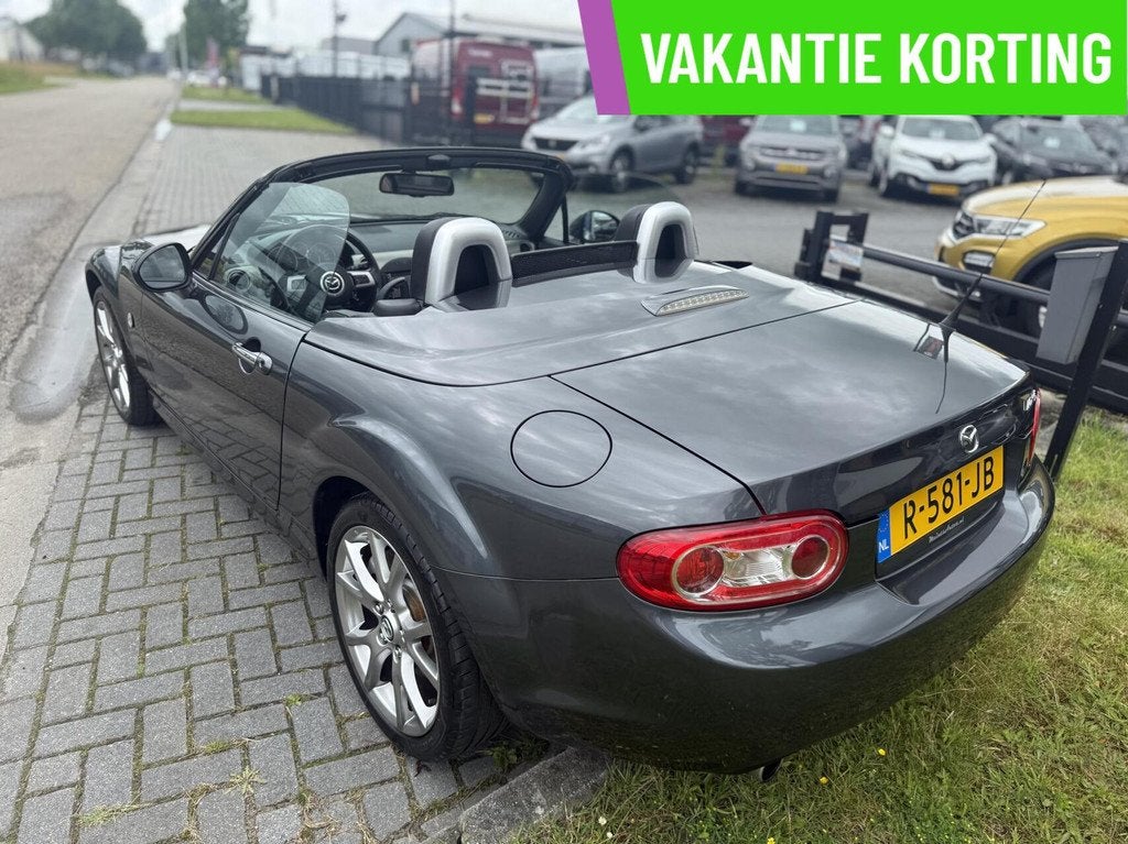 Mazda MX-5 1.8 Hanabi Hardtop limited edition, climate contr, Keurmerk '100% Onderhouden', Euro 5, Achterwielaandrijving, Gebruikt