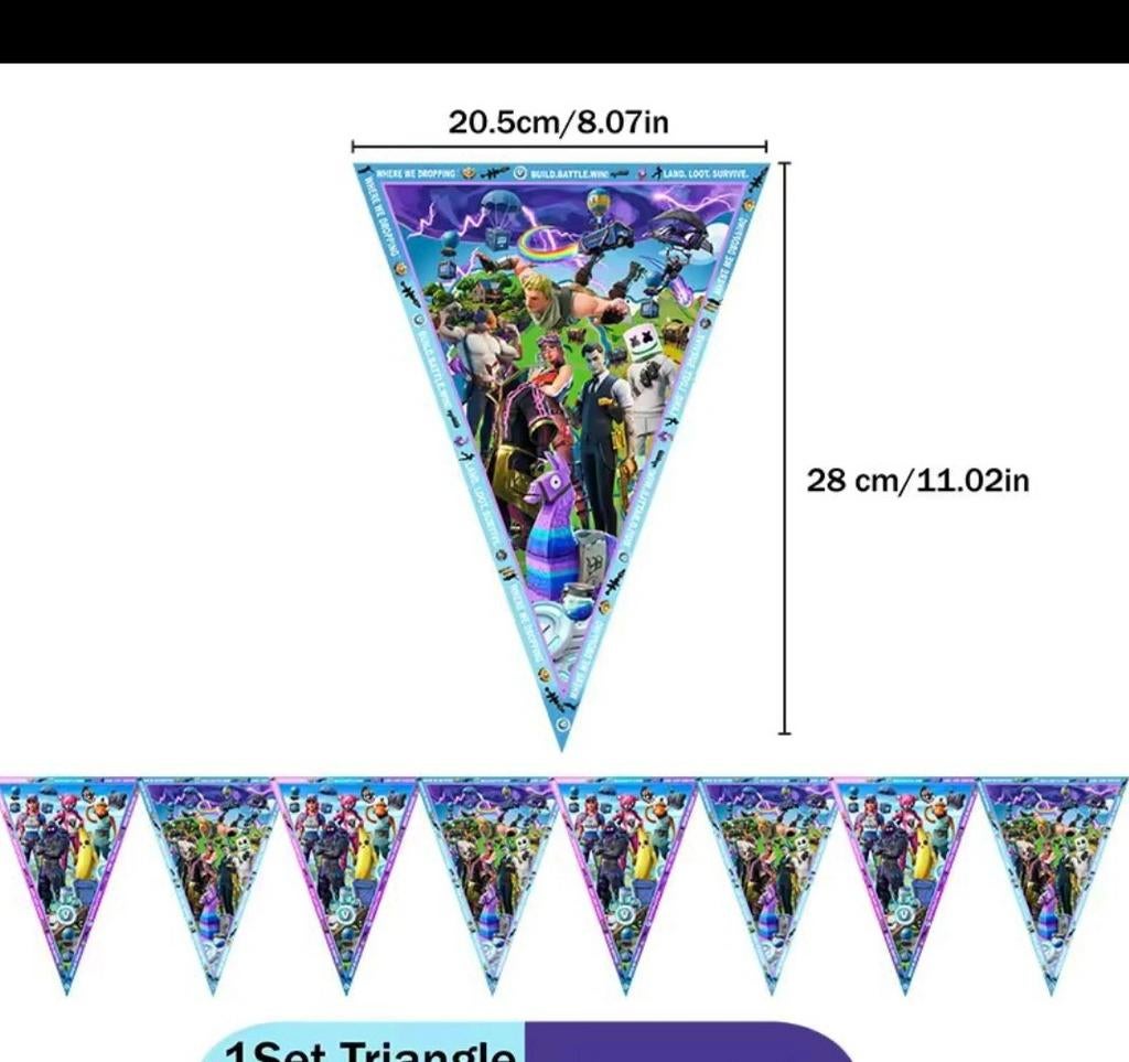 Nieuwe Fortnite Feest Slinger - Perfect voor Verjaardagen!, Ophalen, Nieuw, Versiering, Verjaardag