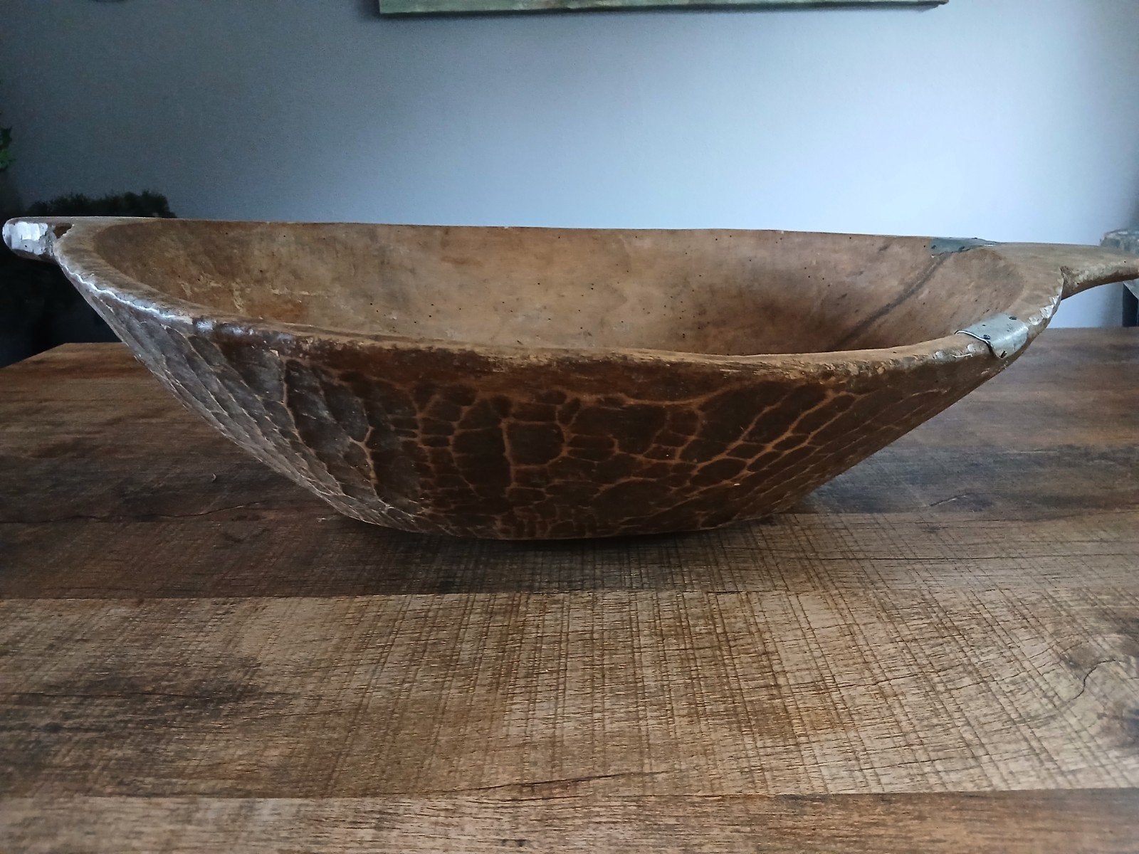 grote houten trog, Ophalen, Rechthoekig, Hout