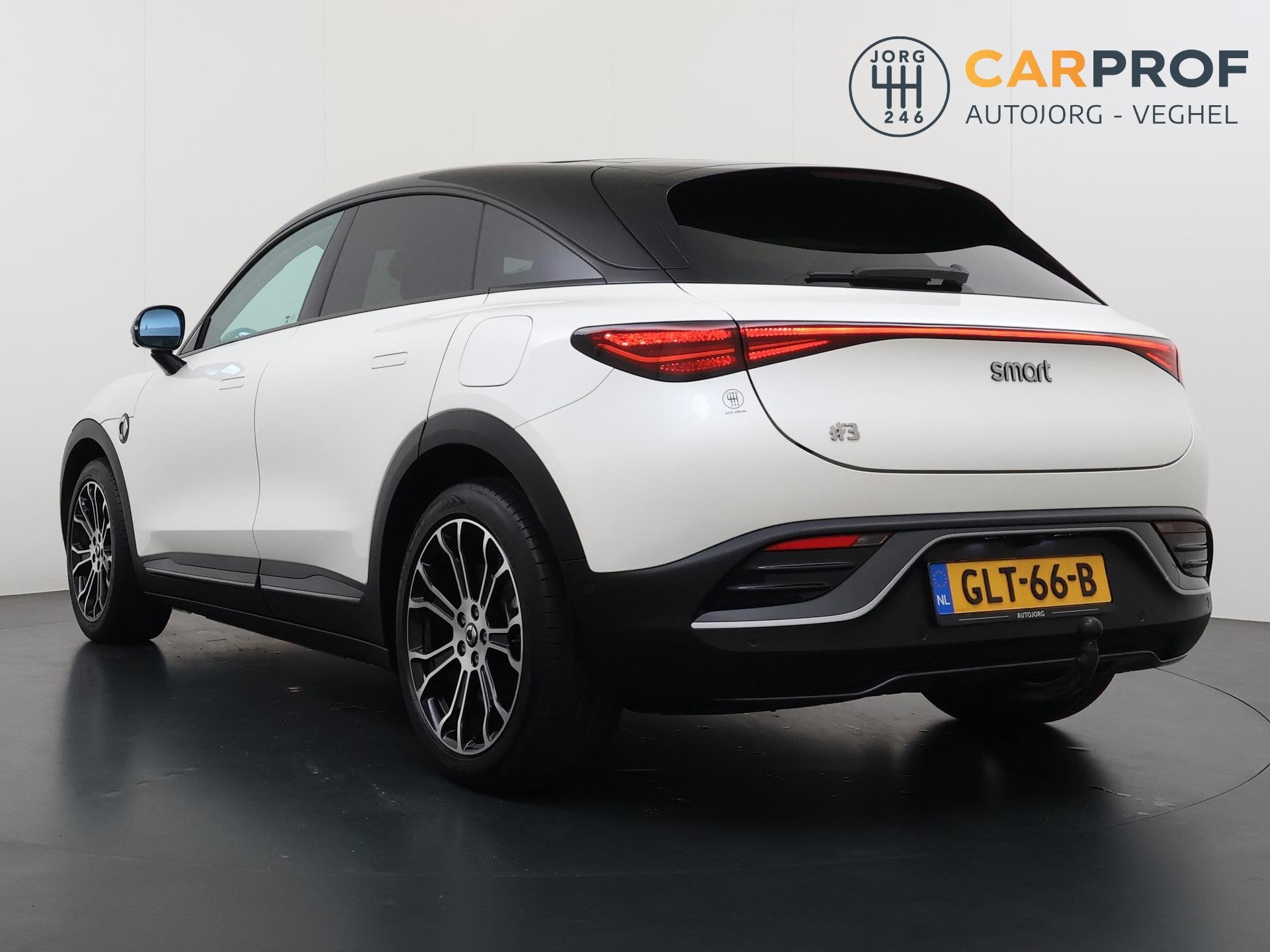 smart #3 Premium 66 kWh Trekhaak | 360 Camera | Stoelverwarm, Auto's, Automaat, Achterwielaandrijving, Gebruikt, Zwart