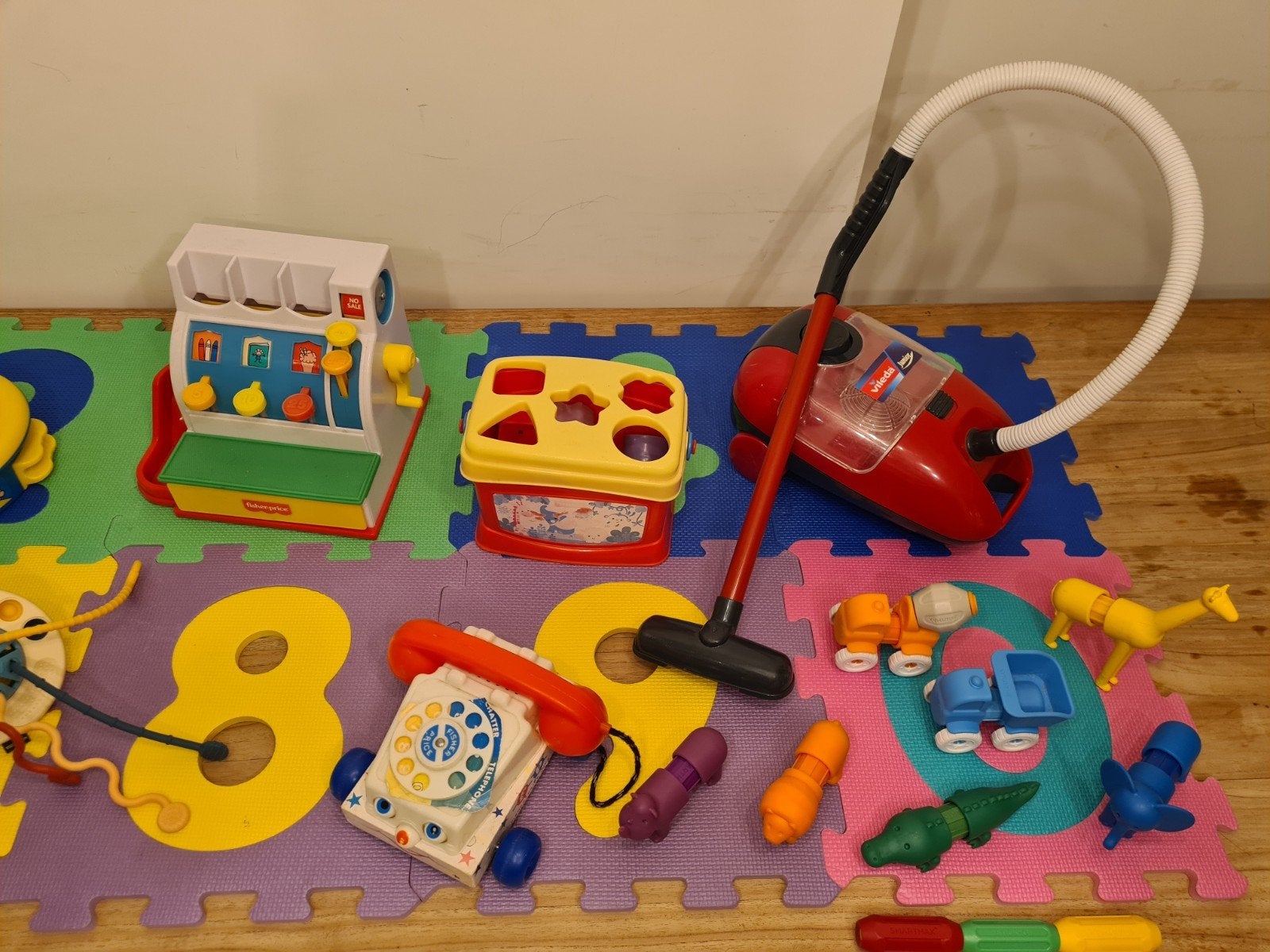 Grote set baby- en kinder speelgoed, Ophalen of Verzenden, Gebruikt, Overige typen