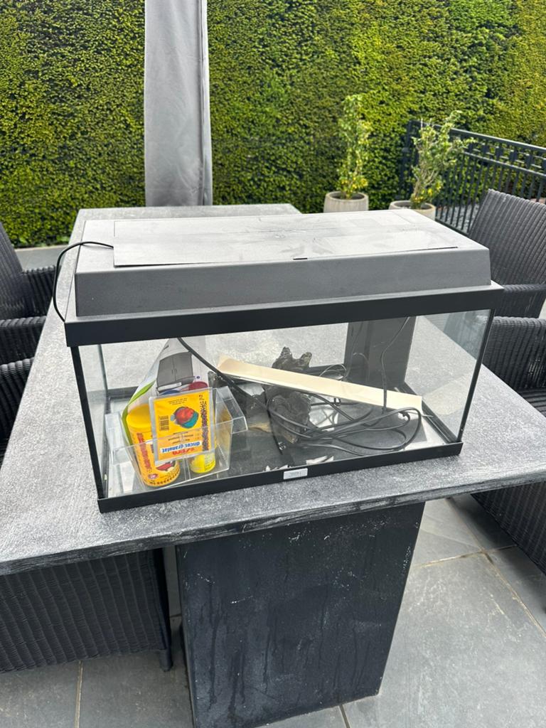 Aquarium, Dieren en Toebehoren, Ophalen, Zo goed als nieuw, Leeg aquarium