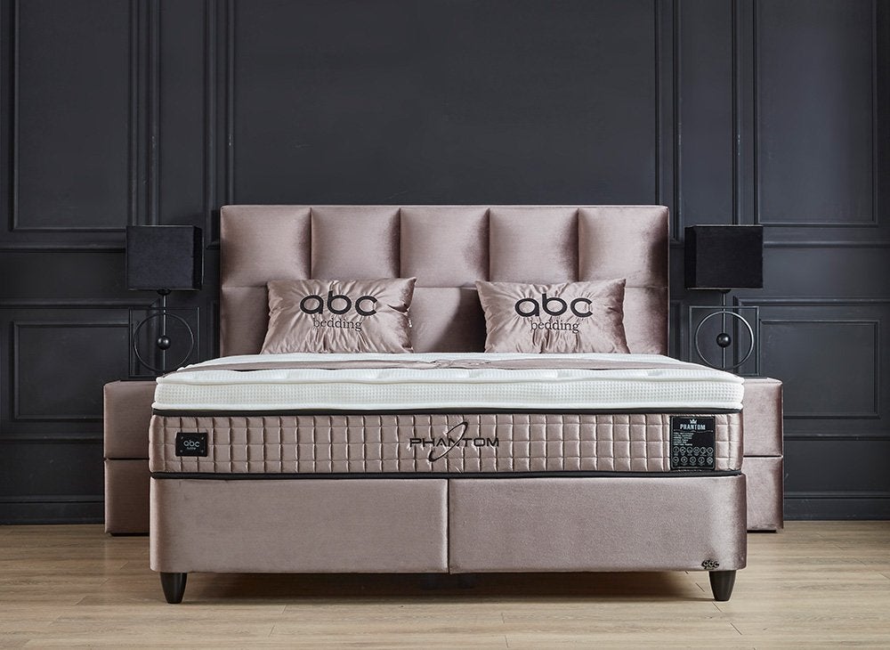 Phantom twijfelaar opbergbed - 120x200 - Taupe, Huis en Inrichting, Slaapkamer | Matrassen en Bedbodems, Niet ingevuld, Niet ingevuld