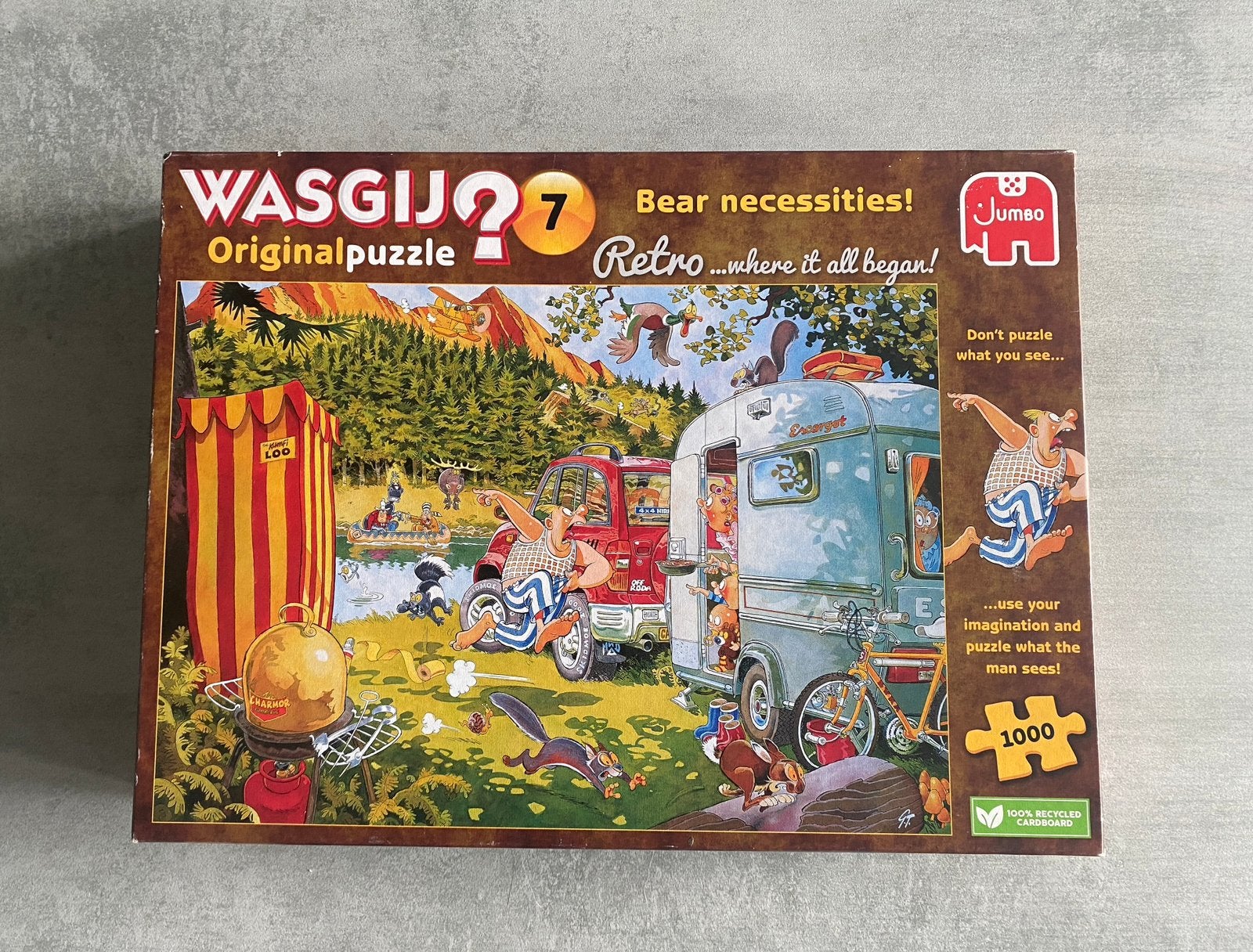 Puzzel Wasgij? Mystery 6 - Ruilen of kopen, Ophalen, 500 t/m 1500 stukjes, Zo goed als nieuw