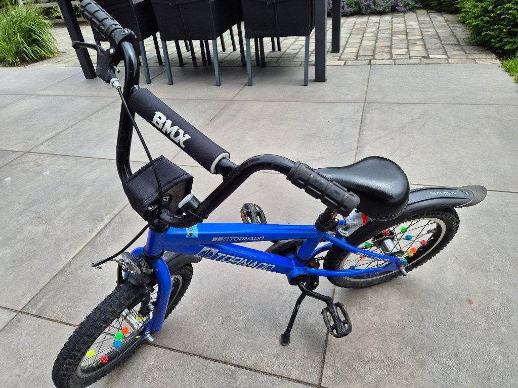 Kinderfiets bmx 16 inch, Ophalen, Staal, Terugtraprem, BMX