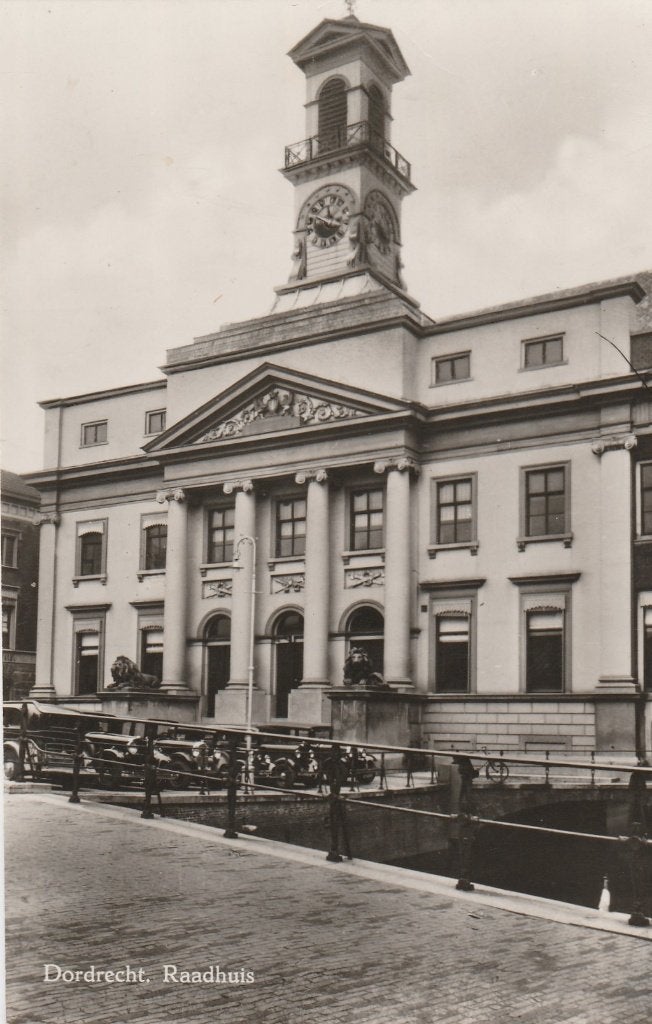 dordrecht- raadhuis, Ophalen of Verzenden, Voor 1920, Zuid-Holland