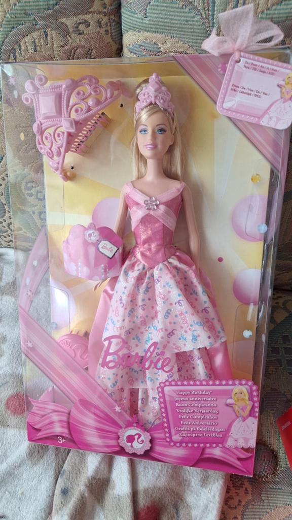 Barbie happy birthday, Verzamelen, Ophalen of Verzenden, Nieuw, Pop