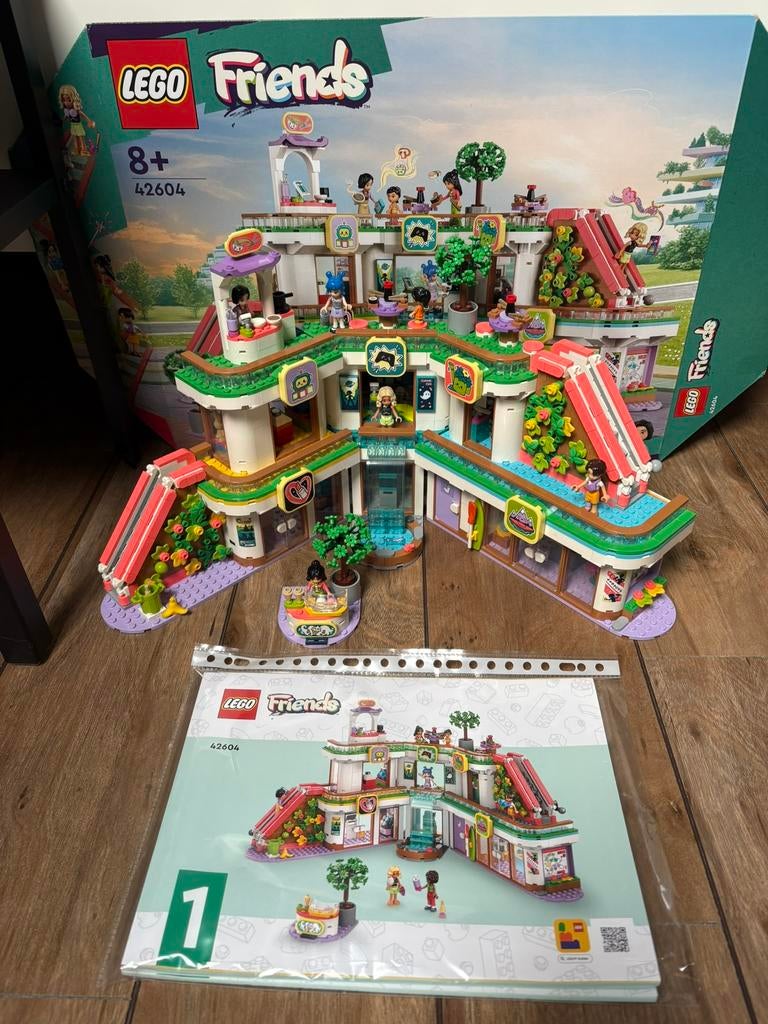 LEGO Friends City Winkelcentrum 42604 - Compleet, Kinderen en Baby's, Speelgoed | Duplo en Lego, Ophalen of Verzenden, Zo goed als nieuw