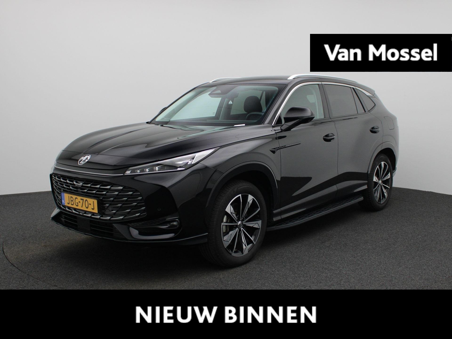 MG HS 1.5 PHEV 272pk Aut. Luxury, Auto's, 12 maanden, Stof, Gebruikt, 4 cilinders