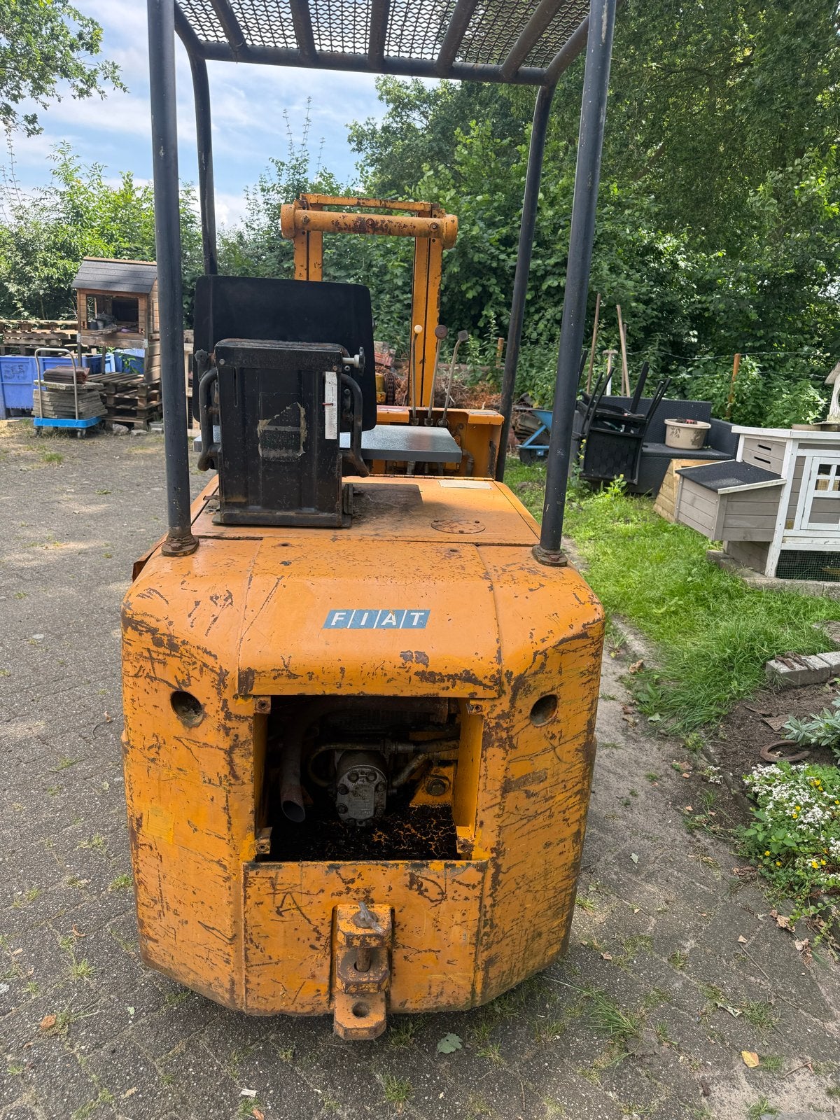 FIAT OM D115 Heftruck - Diesel, 1500 kg hefvermogen, 1000 tot 2000 kg, Ophalen, Diesel, Heftruck