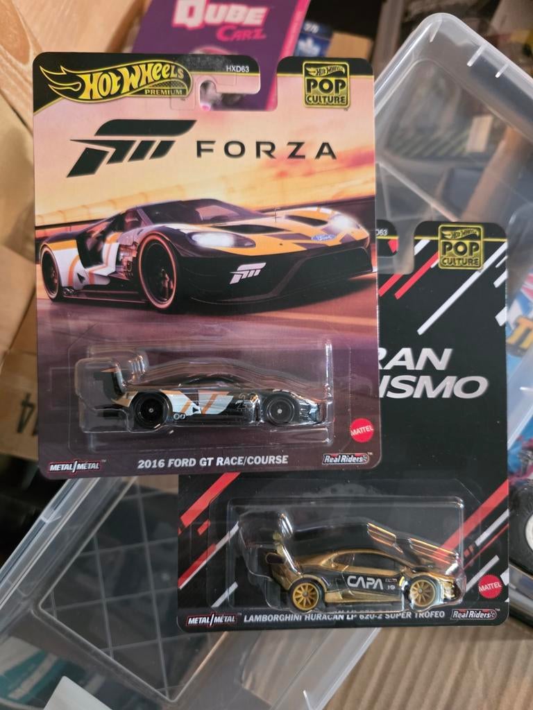 Hot Wheels Premium Pop Culture Forza & Gran Turismo Set, Mattel Inc., 636 Girard Avenue, East Aurora, NY 14052, USA, Nieuw, Ophalen of Verzenden