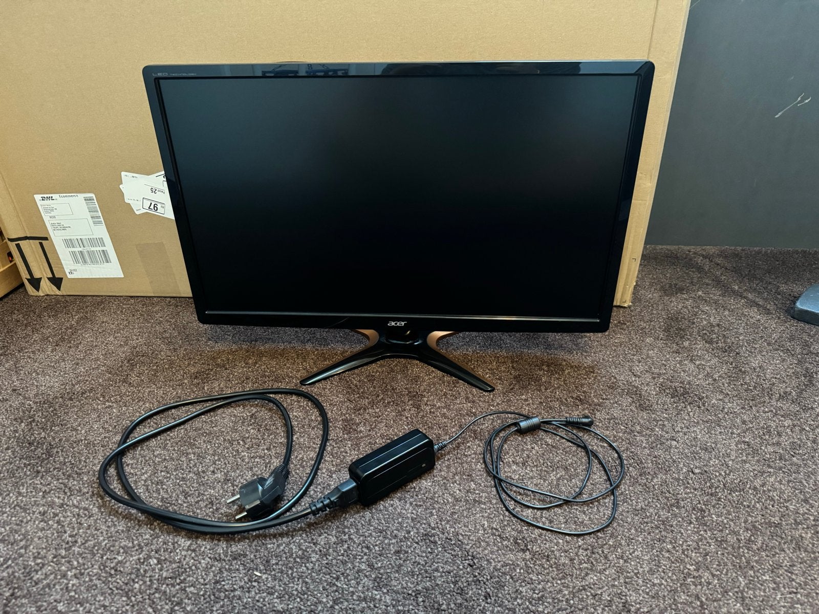 Acer GN246HL Bbid 24 inch Full HD Gaming Monitor 144 HZ, Computers en Software, Monitoren, Gebruikt, IPS, Kantelbaar, 101 t/m 150 Hz