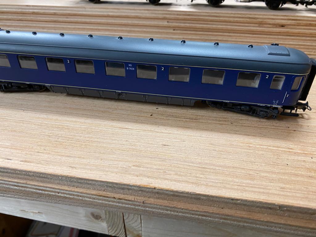Mooie NS personen wagon. In ovp, Hobby en Vrije tijd, Modeltreinen | H0, Overige merken, Gelijkstroom, Wagon, Ophalen of Verzenden