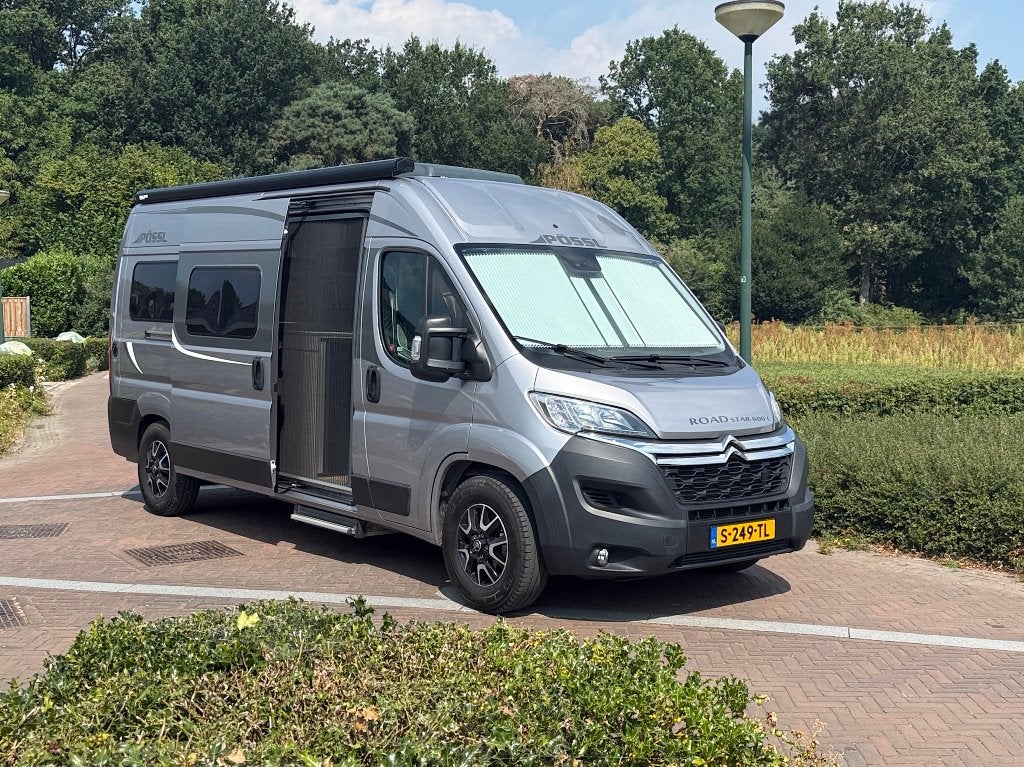 Roadstar 600L-5.99M-Enkele bedden-Zeer compleet-Prachtstaat!, Buscamper of Camperbus, Pössl, Bedrijf, Tot en met 3