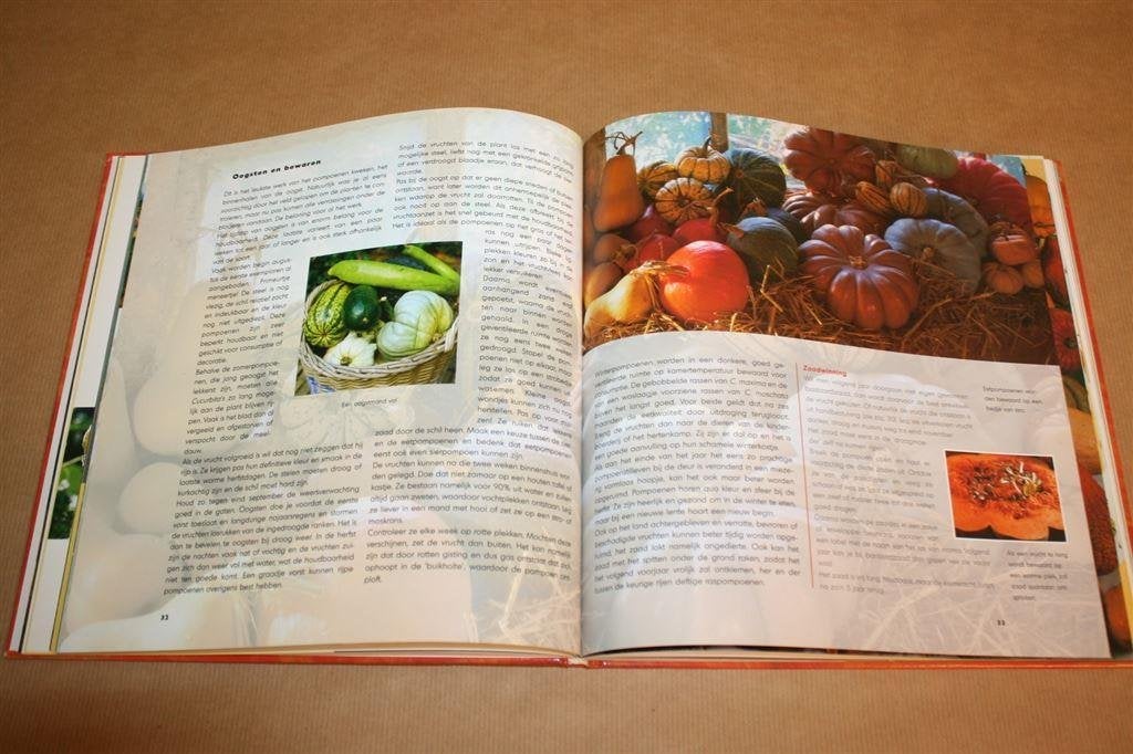 Het complete pompoenenboek - Vicky Stork, Boeken, Wonen en Tuinieren, Ophalen of Verzenden, Gelezen