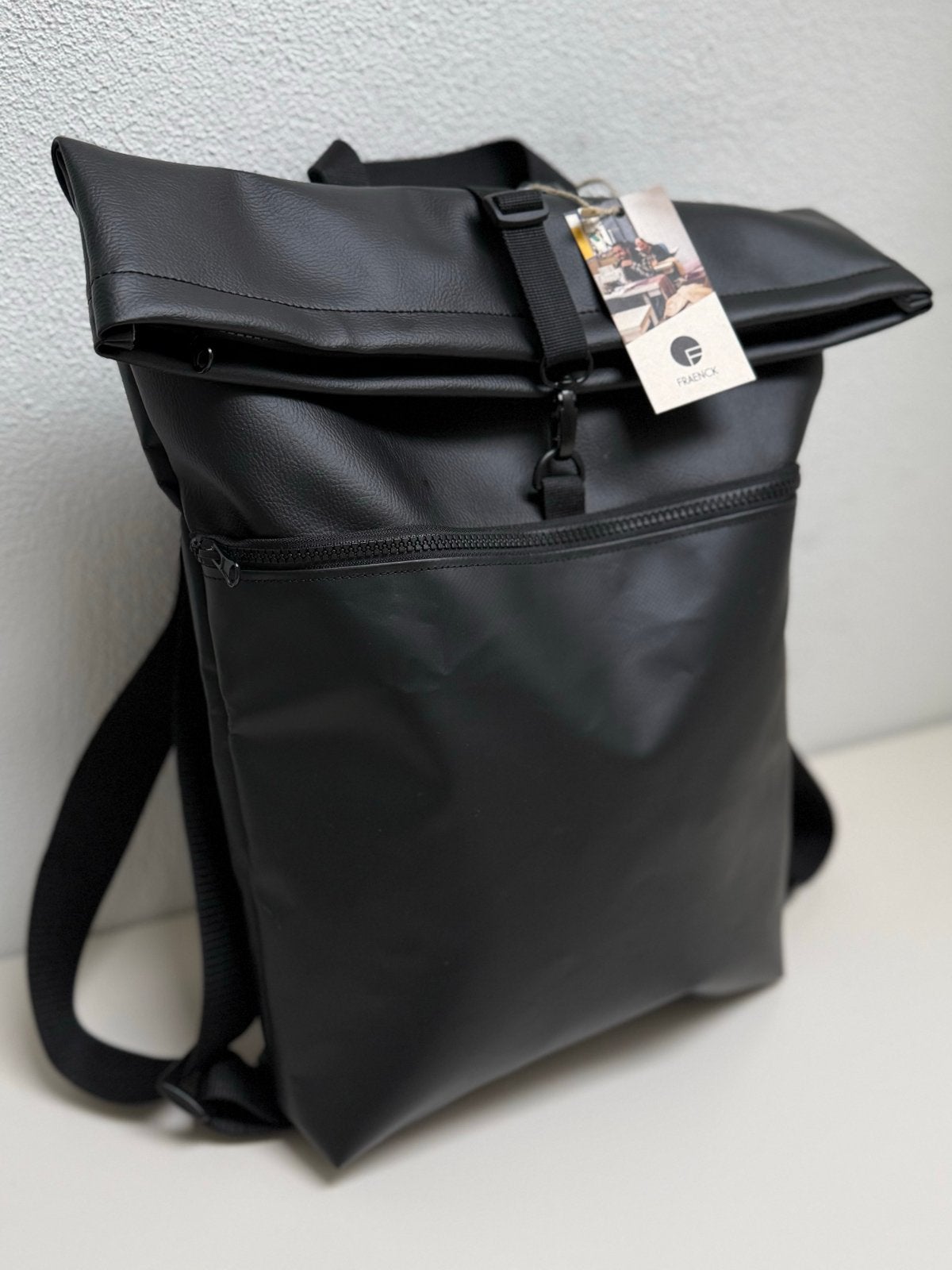 Fraenck Roll-Top Rugzak, Nieuw in de verpakking., 25 tot 40 cm, Nieuw, Waterdicht, Ophalen