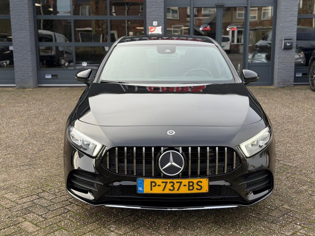 Mercedes-Benz A-klasse 200 A35 AMG|Xenon|Leer|Stoelvw|Xenon|, Auto's, Gebruikt, Euro 6, 4 cilinders, 1290 kg