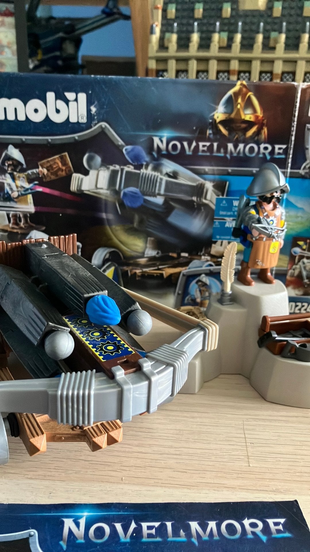 Sinttip! Playmobil Novelmore 70224 katapult, Ophalen of Verzenden, Gebruikt