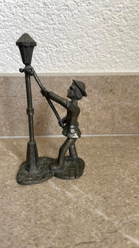 Daalderop tin man met lantaarn, Antiek en Kunst, Ophalen of Verzenden