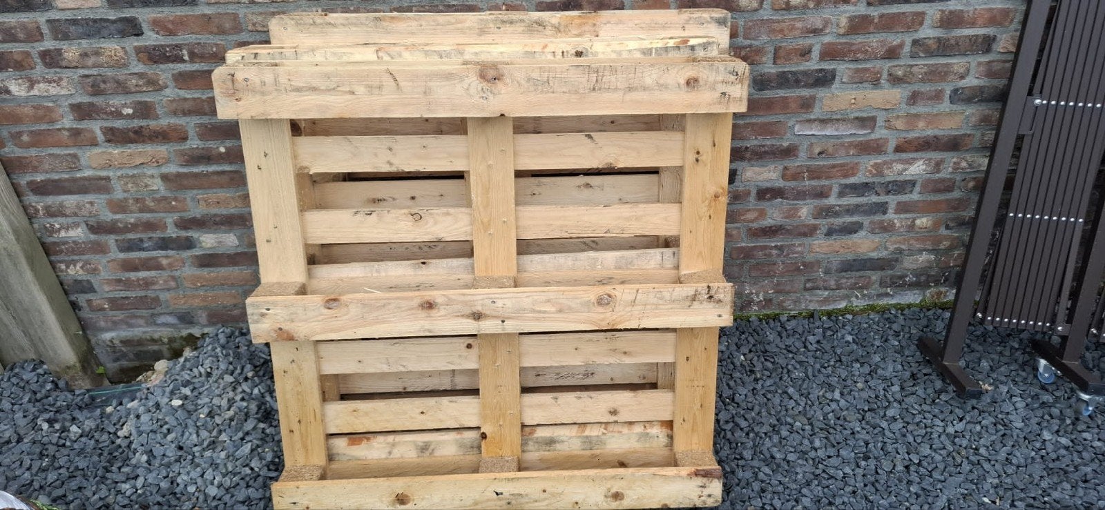 2 pallets gratis, Ophalen, Zo goed als nieuw, 75 tot 100 cm, 75 – 100
