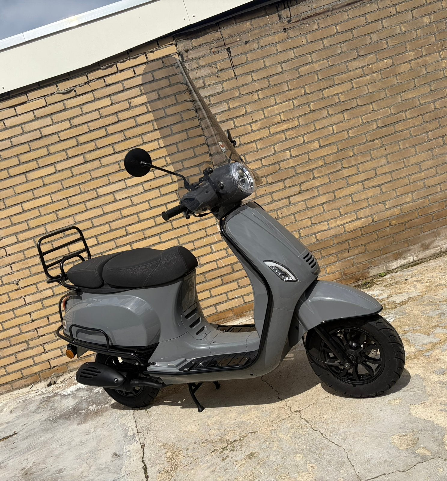 Turbho RL 50 Snor Scooter Nardo Grey BTC La Souris Vespa, Fietsen en Brommers, Ophalen, Gebruikt, Benzine, 50 cc