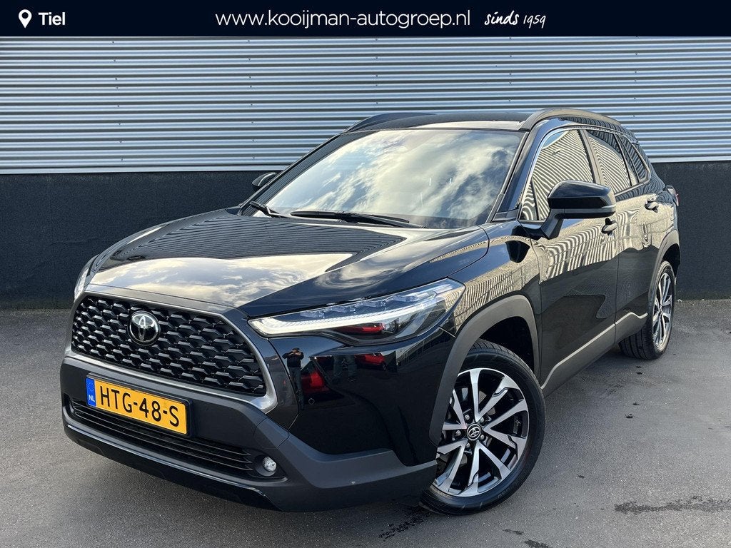 Toyota Corolla Cross Hybrid 140 Style Dodehoek detectie, nav, Auto's, Toyota, Parkeersensor, Stof, Gebruikt, 4 cilinders