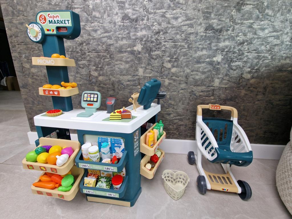 Smoby speelgoed supermarkt, Ophalen of Verzenden, Zo goed als nieuw, Kunststof