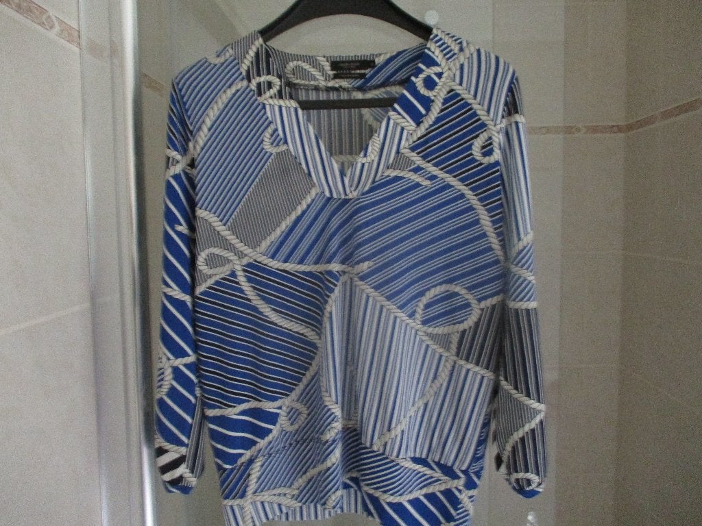 mj/CLAUDIA STRÄTER/top/met 7/8 mouw/maat 42 /STRETCH, Maat 42/44 (L), Zo goed als nieuw, Lange mouw, Claudia Sträter