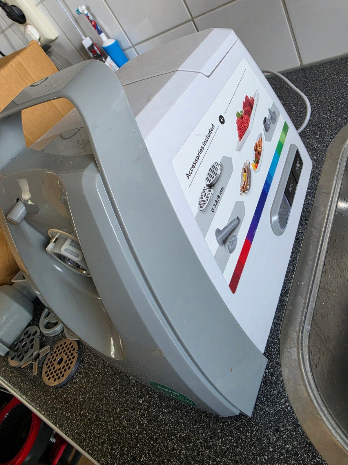 Bosch ProPower 1600W Vleesmolen - In uitstekende staat, Witgoed en Apparatuur, Ophalen, Zo goed als nieuw
